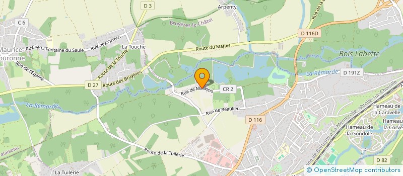 localisation de l'entreprise MADAME MALLORY BARROS  BREUILLET