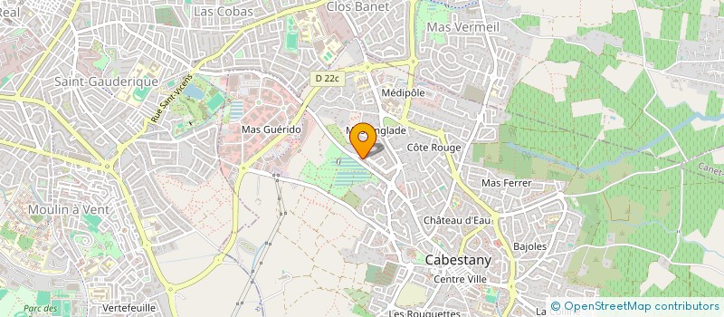 localisation de l'entreprise MADAME MALLORY BELLISARIO  CABESTANY