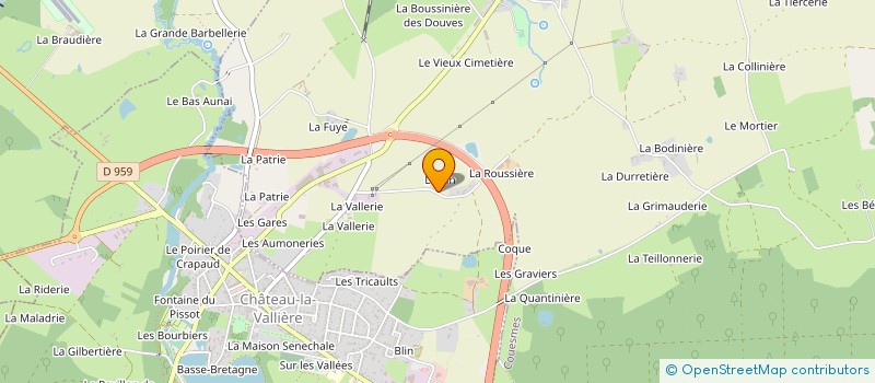 localisation de l'entreprise MADAME MALLORY BERNARD  VOURLES