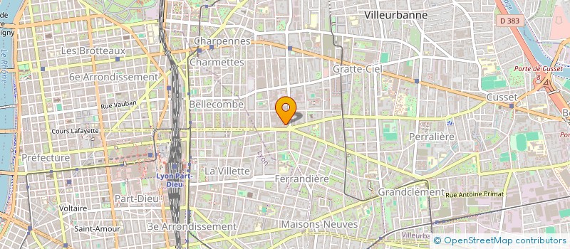 localisation de l'entreprise MADAME MALLORY DIDO  VILLEURBANNE