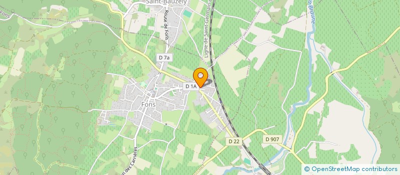 localisation de l'entreprise MADAME MALLORY FOIGNE  FONS