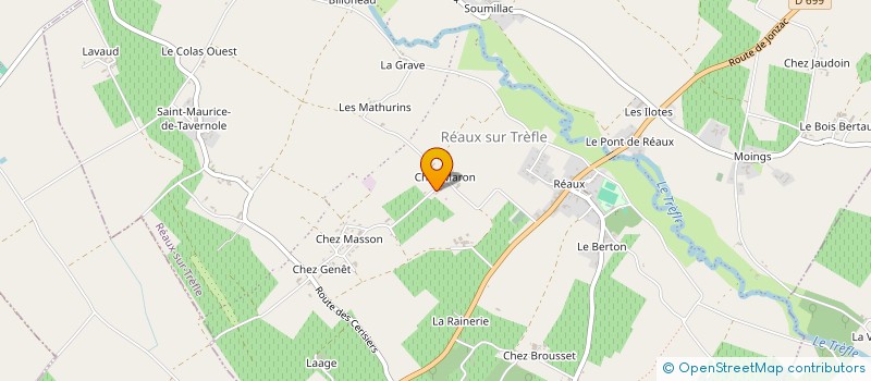 localisation de l'entreprise MADAME MALLORY FUCHS  REAUX SUR TREFLE