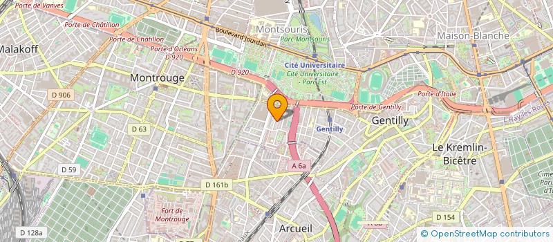 localisation de l'entreprise MADAME MALLORY GOUREAU  GENTILLY