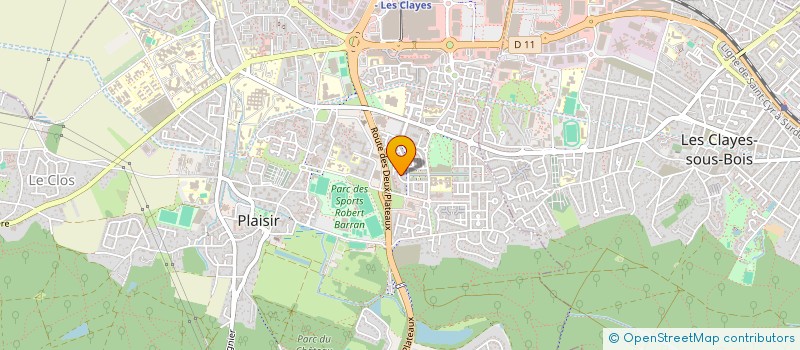 localisation de l'entreprise MADAME MALLORY PAPOUGNOT à PLAISIR