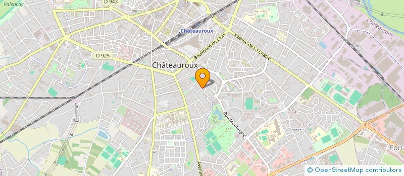 localisation de l'entreprise MADAME MALONE MARCHAIS à CHATEAUROUX