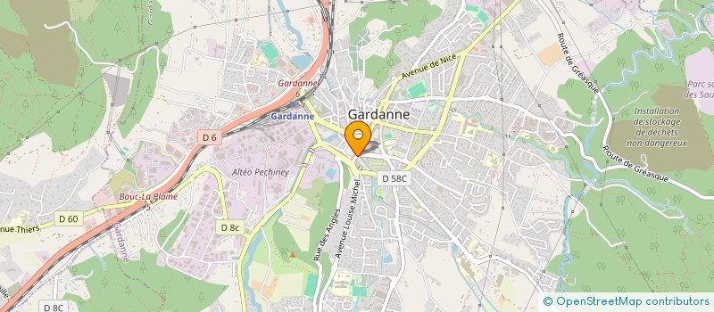 localisation de l'entreprise MADAME MALORIE AGNEL à GARDANNE