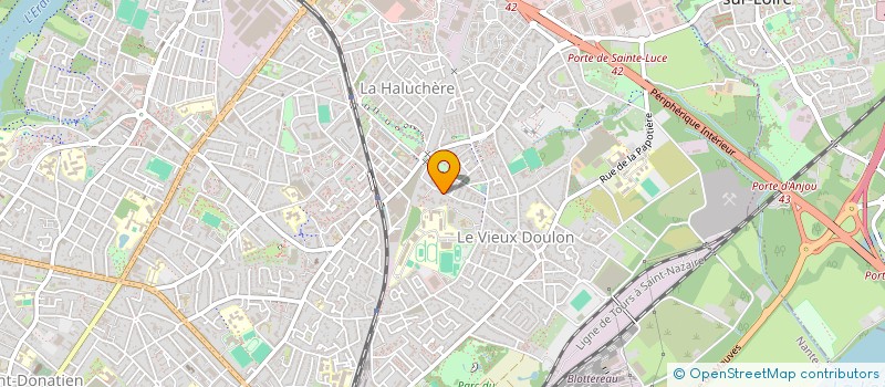 localisation de l'entreprise MADAME MALORIE BRASSIER  NANTES