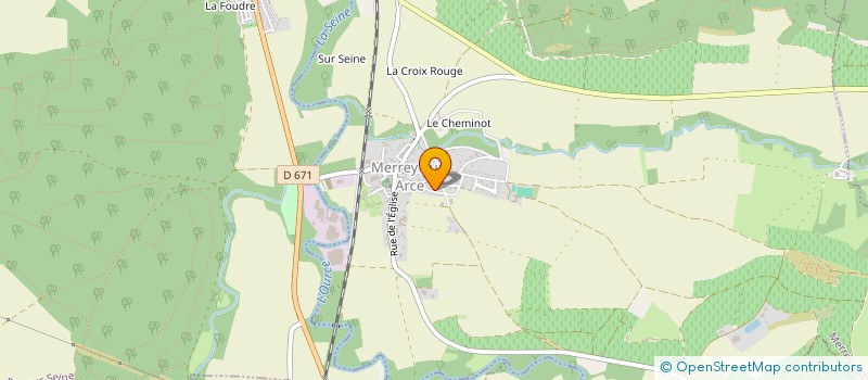 localisation de l'entreprise MADAME MALORIE FERRE à VITRY LE CROISE