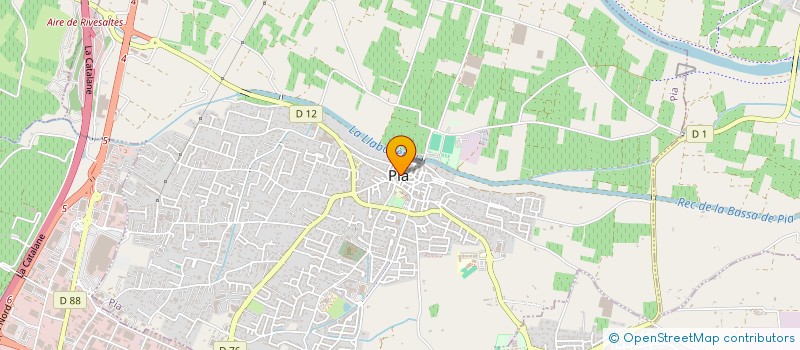 localisation de l'entreprise MADAME MALORIE HALLE  PIA