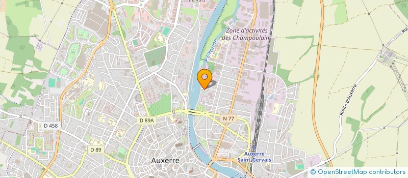 localisation de l'entreprise MADAME MALORIE PACAUD à AUXERRE