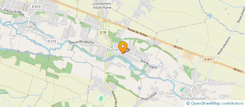 localisation de l'entreprise MADAME MALORIE PIOT  OUSSE