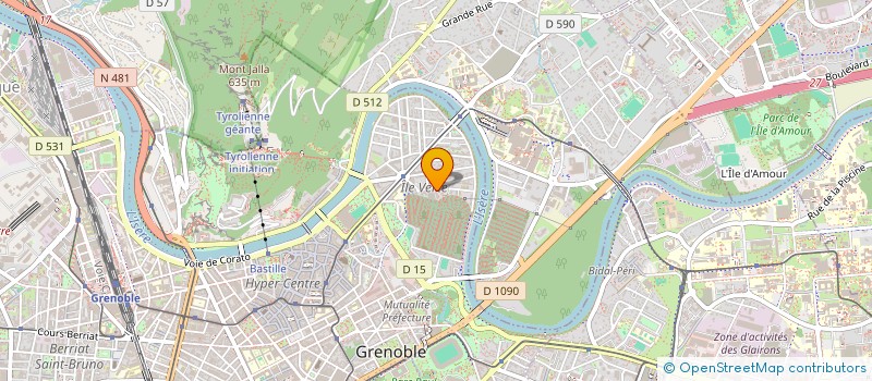 localisation de l'entreprise MADAME MALORIE VITEL  GRENOBLE