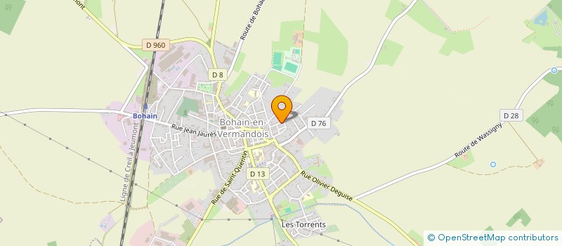localisation de l'entreprise MADAME MALORY DELFOLIE à BOHAIN-EN-VERMANDOIS