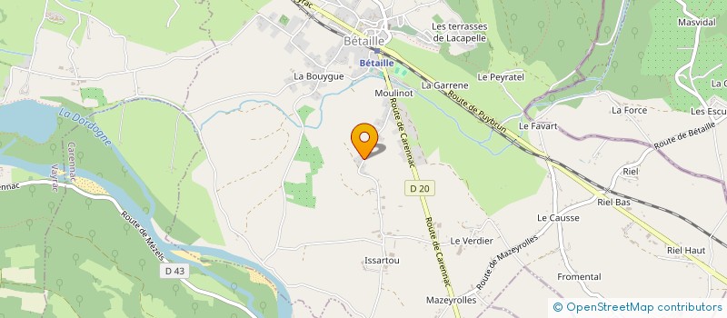 localisation de l'entreprise MADAME MALORY GOHIER  BETAILLE