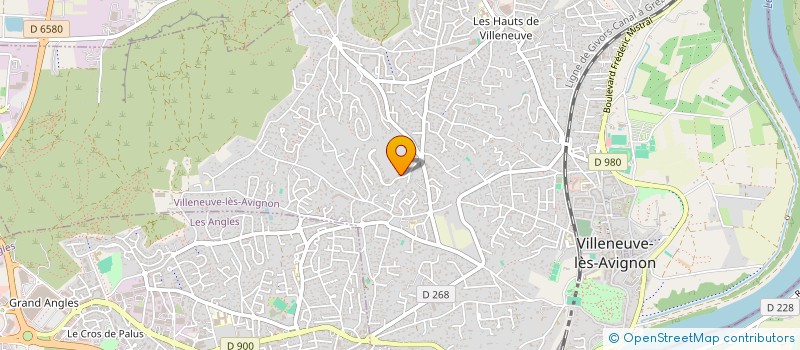 localisation de l'entreprise MADAME MALORY HANRIOT  VILLENEUVE-LES-AVIGNON
