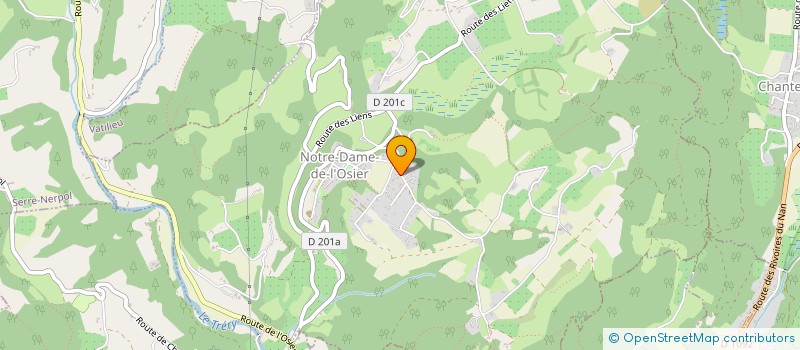 localisation de l'entreprise MADAME MALORY LOCATELLI  NOTRE-DAME-DE-L'OSIER