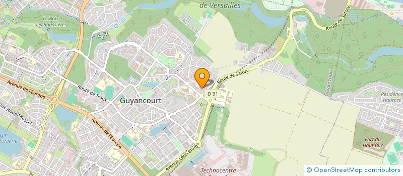 localisation de l'entreprise MADAME MALORY MICHAUX  GUYANCOURT