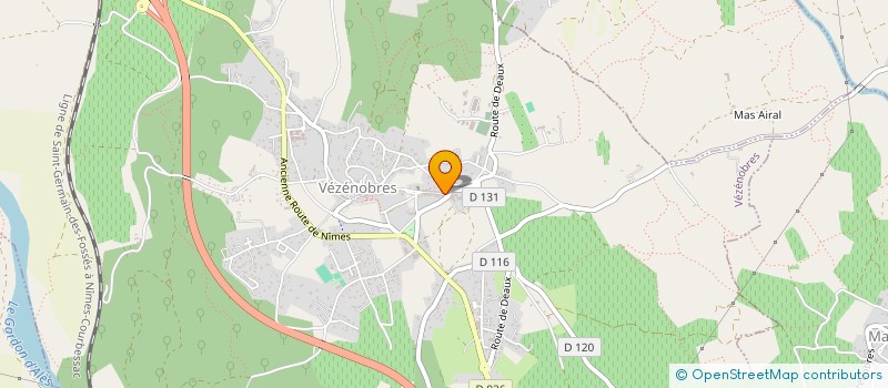 localisation de l'entreprise MADAME MALORY SANS  VEZENOBRES