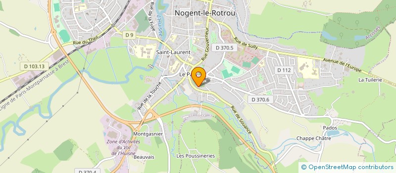 localisation de l'entreprise MADAME MALOU RICHARD à NOGENT-LE-ROTROU