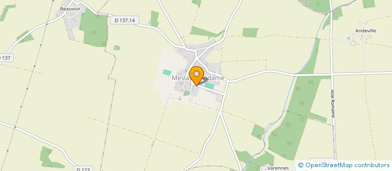 localisation de l'entreprise MADAME MALOU TOURNET à MESLAY-LE-VIDAME