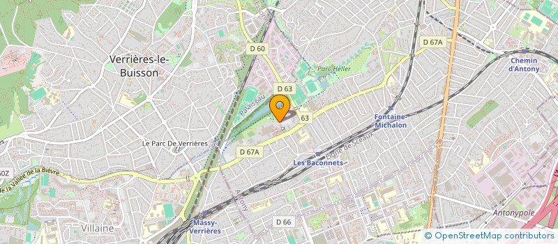 localisation de l'entreprise MADAME MALUFA BADZIOKELA à ANTONY