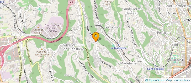 localisation de l'entreprise MADAME MALVINA CHAMPION  NICE