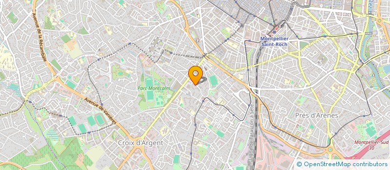 localisation de l'entreprise MADAME MALVINA CIESLAK à MONTPELLIER