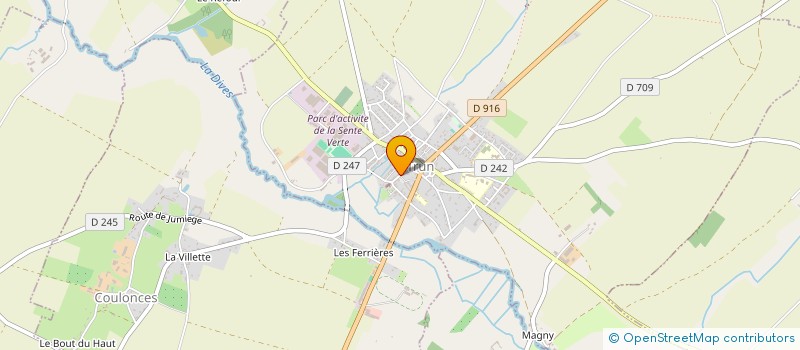 localisation de l'entreprise MADAME MALVINA CORVAISIER à TRUN