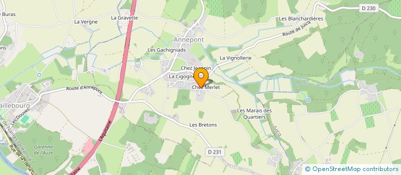 localisation de l'entreprise MADAME MALVINA DONIS  ANNEPONT