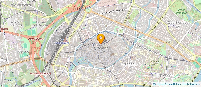 localisation de l'entreprise MADAME MALVINA HUNSINGER  STRASBOURG