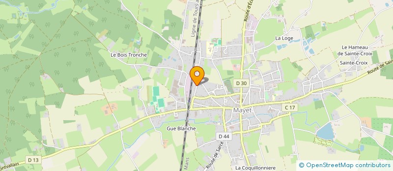 localisation de l'entreprise MADAME MALVINA JACOMINO  MAYET