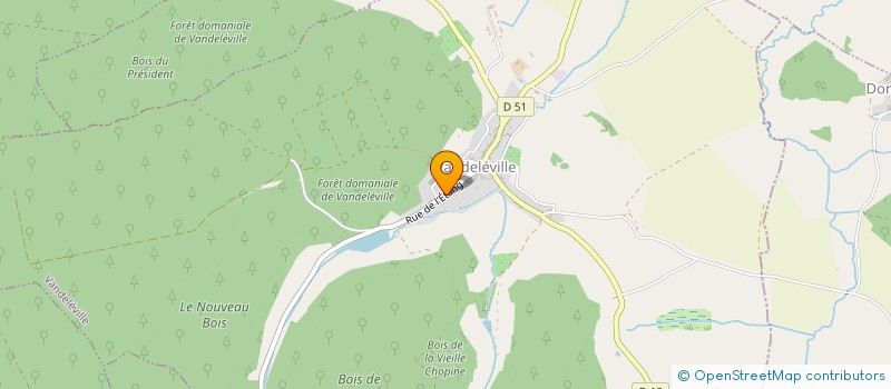 localisation de l'entreprise MADAME MALVINA KETTLER  VANDELEVILLE