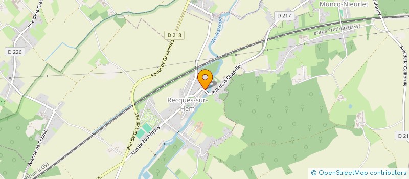 localisation de l'entreprise MADAME MALVINA KOCH  RECQUES-SUR-HEM