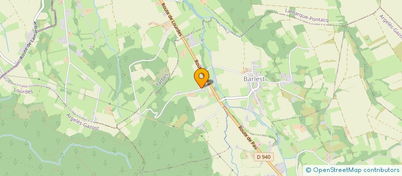 localisation de l'entreprise MADAME MALVINA LACRAMPE  LOURDES