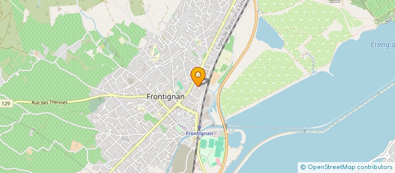 localisation de l'entreprise MADAME MALVINA LECOINTE à FRONTIGNAN