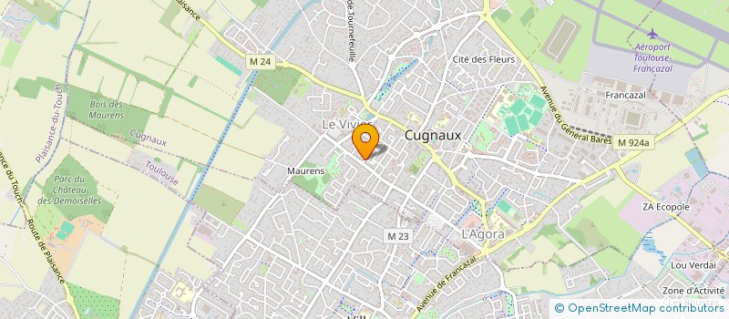 localisation de l'entreprise MADAME MALVINA LECOUTRE à TOULOUSE