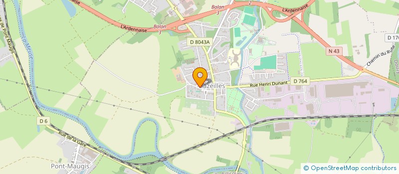 localisation de l'entreprise MADAME MALVINA LINDENBERGER  BAZEILLES