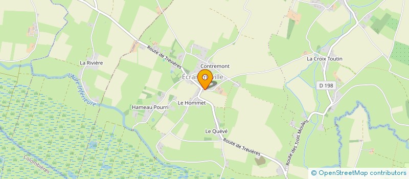 localisation de l'entreprise MADAME MALVINA MADELAINE  FORMIGNY LA BATAILLE