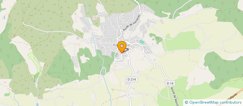 localisation de l'entreprise MADAME MALVINA MATHE  REILLANNE