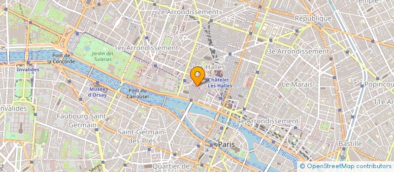localisation de l'entreprise MADAME MALVINA MEIER à PARIS