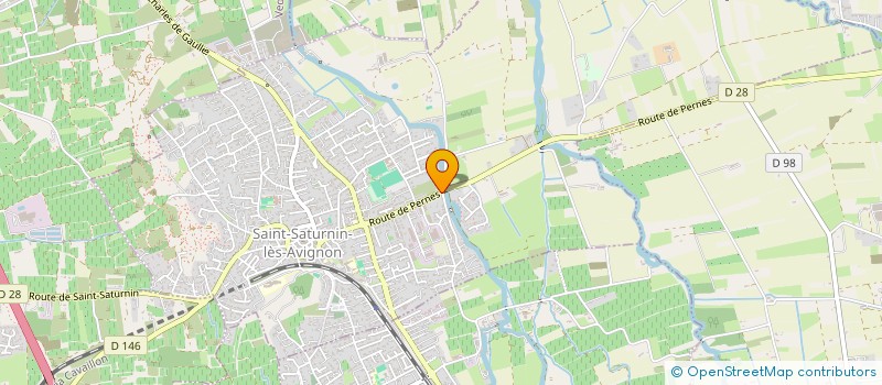 localisation de l'entreprise MADAME MALVINA MOREAL  SAINT-SATURNIN-LES-AVIGNON