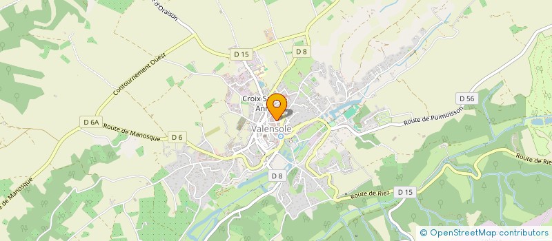 localisation de l'entreprise MADAME MALVINA PASTOR  VALENSOLE