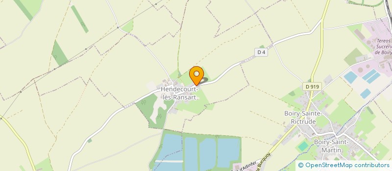 localisation de l'entreprise MADAME MALVINA PECQUET à HENDECOURT-LES-RANSART