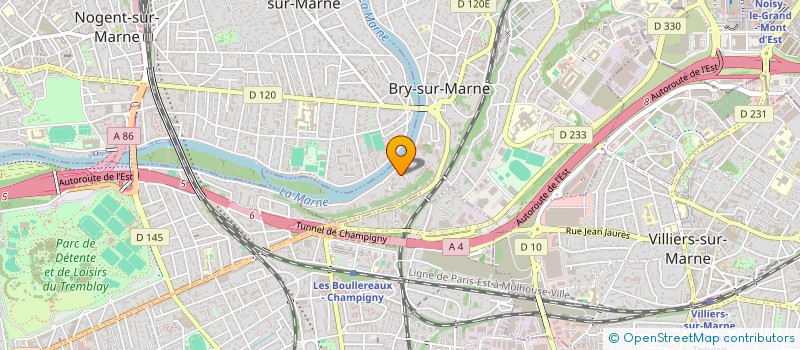 localisation de l'entreprise MADAME MALVINA PETOT à BRY-SUR-MARNE