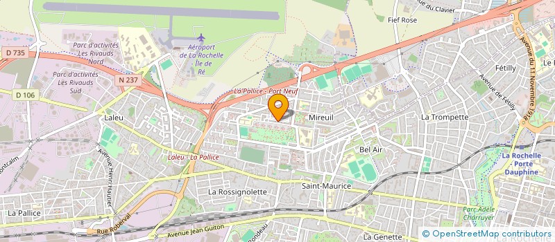 localisation de l'entreprise MADAME MALVINA RENOUX à LA ROCHELLE