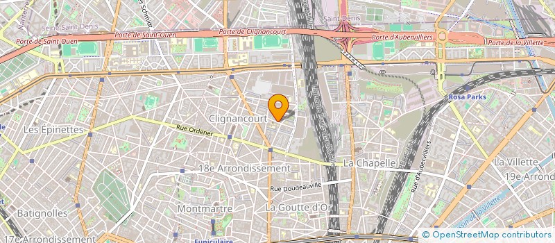 localisation de l'entreprise MADAME MALVINA ROUZO  PARIS