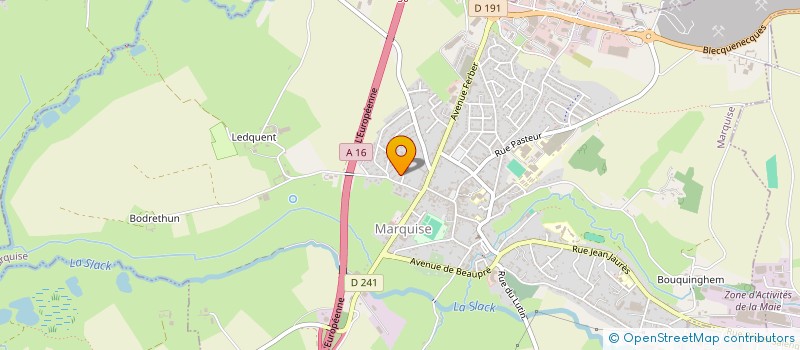 localisation de l'entreprise MADAME MALVINA ROYER  MARQUISE