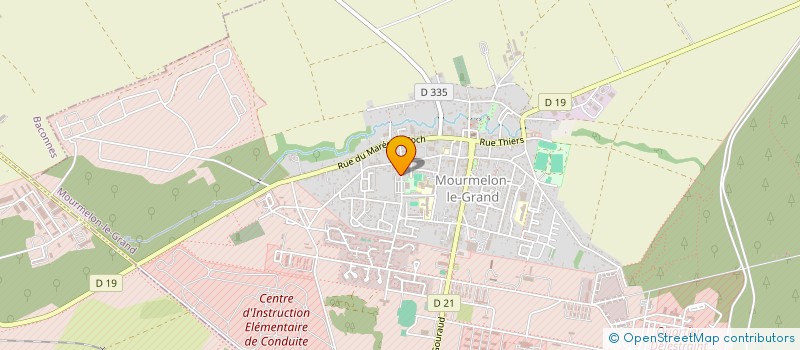 localisation de l'entreprise MADAME MALVINA THEVENIN  LIVRY-LOUVERCY