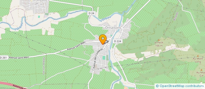 localisation de l'entreprise MADAME MALVINA VIEIRA FERNANDES  ORNAISONS