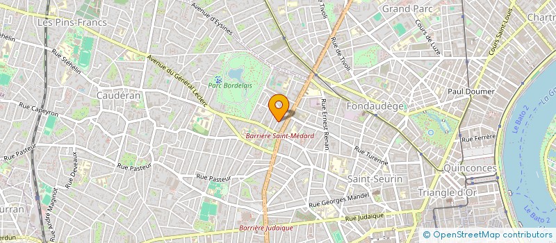 localisation de l'entreprise MADAME MALWINA DE LA SEIGLIERE  BORDEAUX